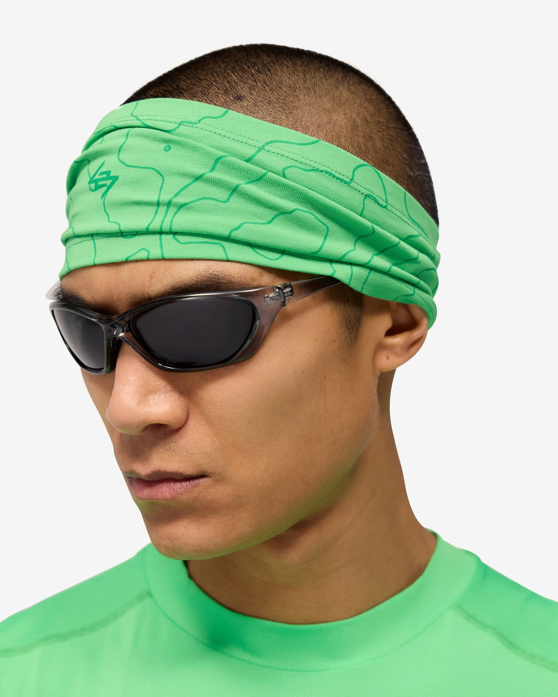 247 Contour Headband - Speed Green