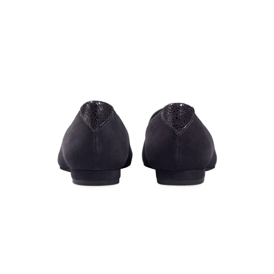 3131 4102 Van Dal Traveller Midnight Suede
