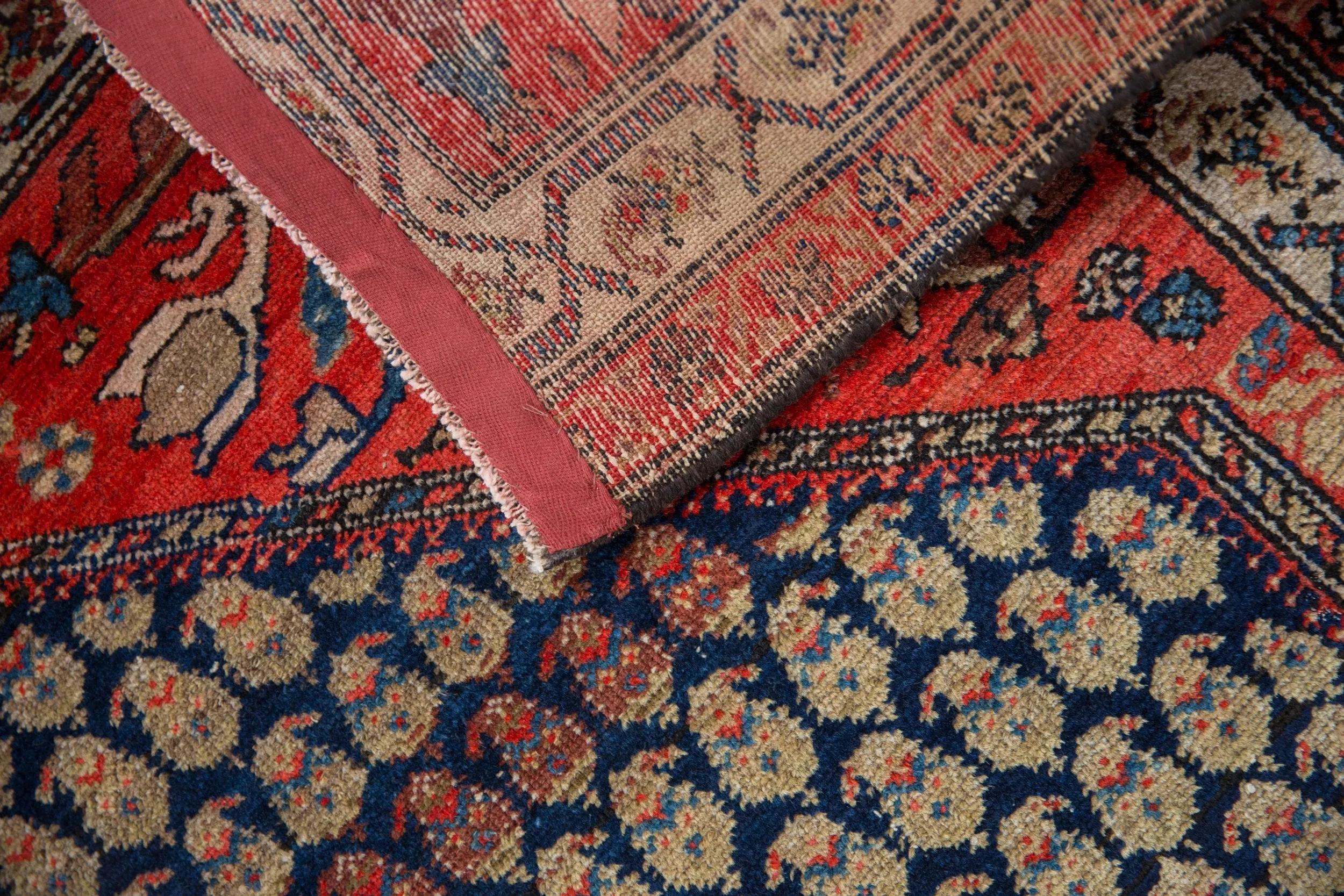 3.5x4.5 Vintage Malayer Square Rug