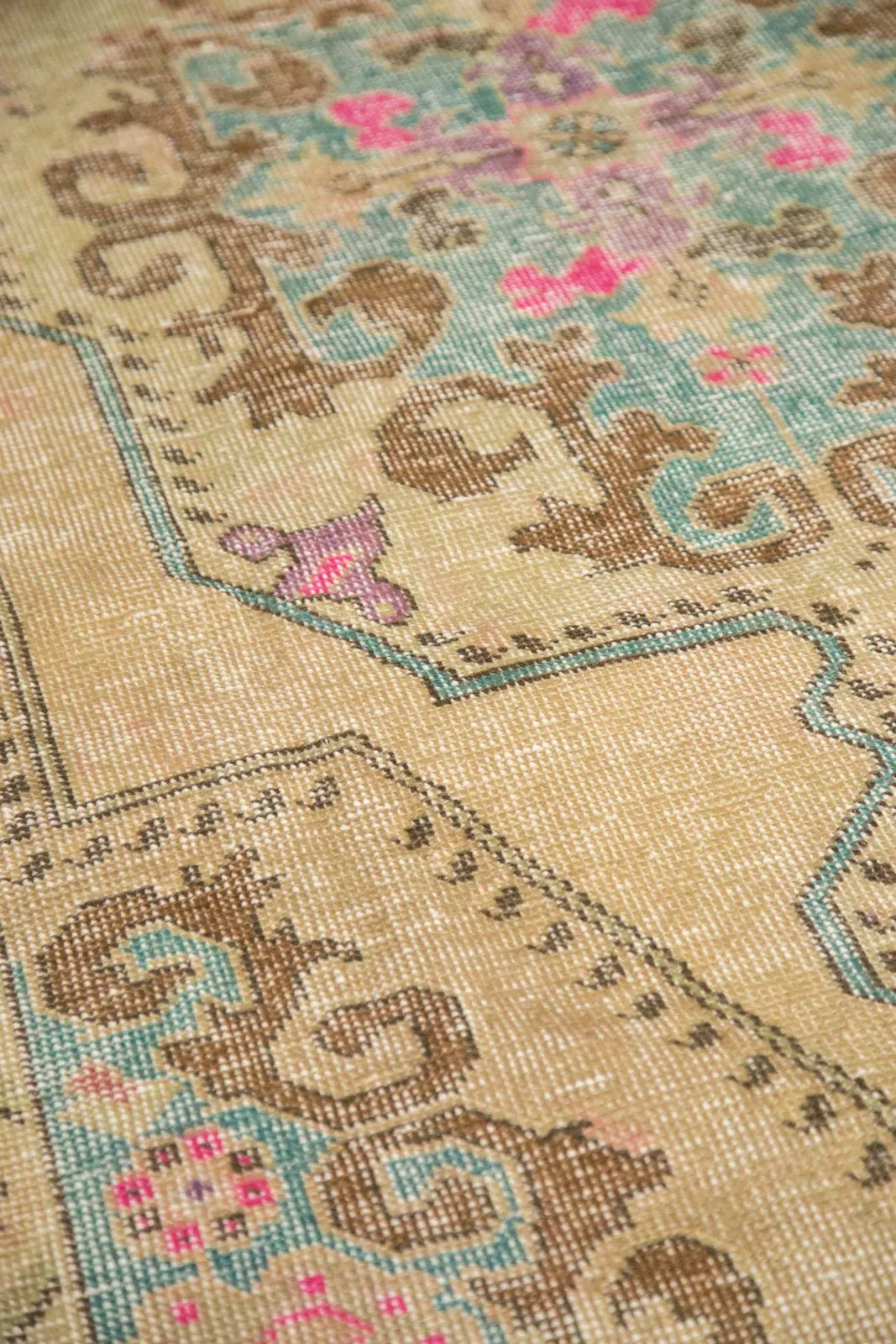 4x7.5 Vintage Distressed Oushak Rug