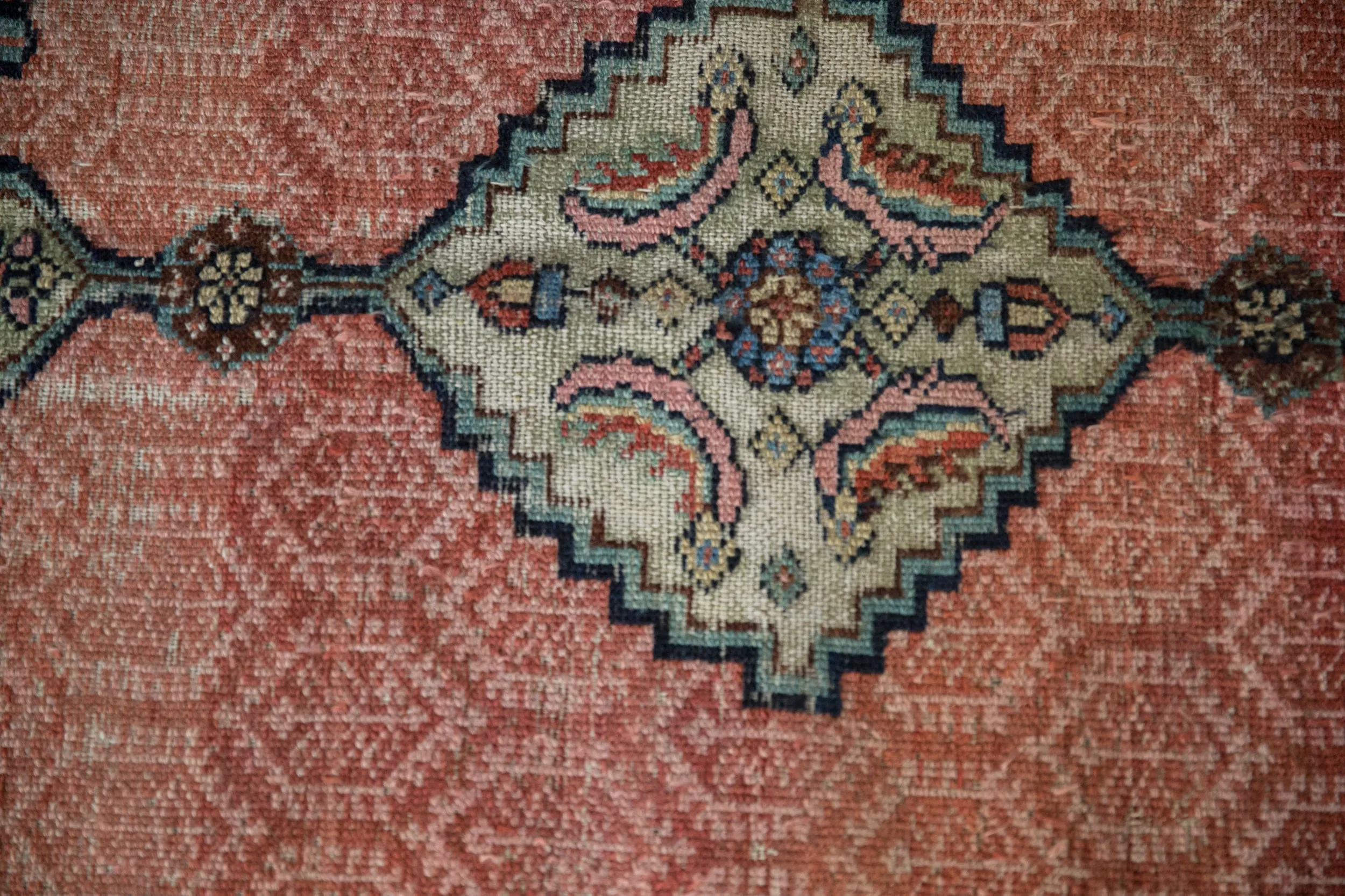 5.5x12.5 Antique Hamadan Rug Runner