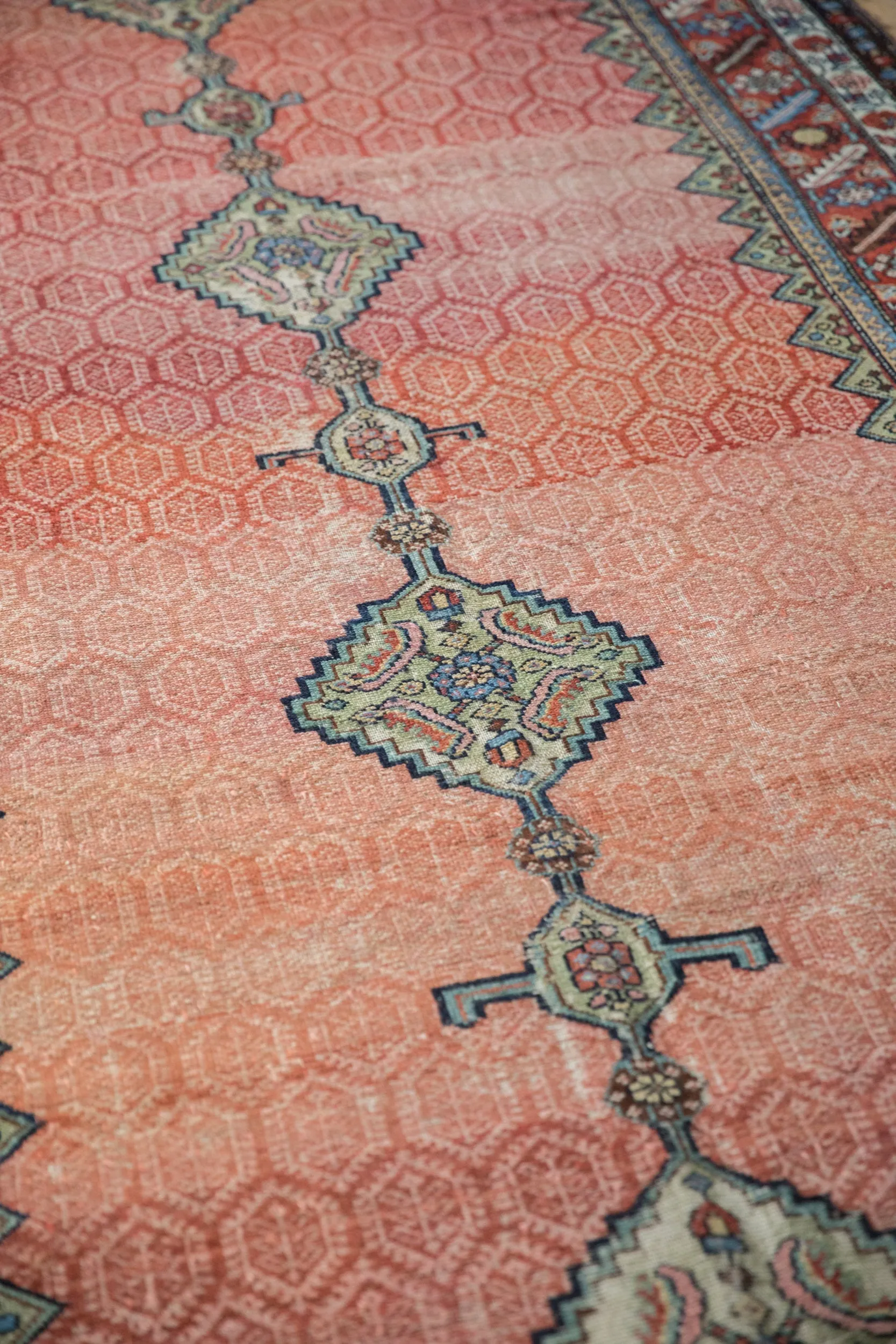 5.5x12.5 Antique Hamadan Rug Runner