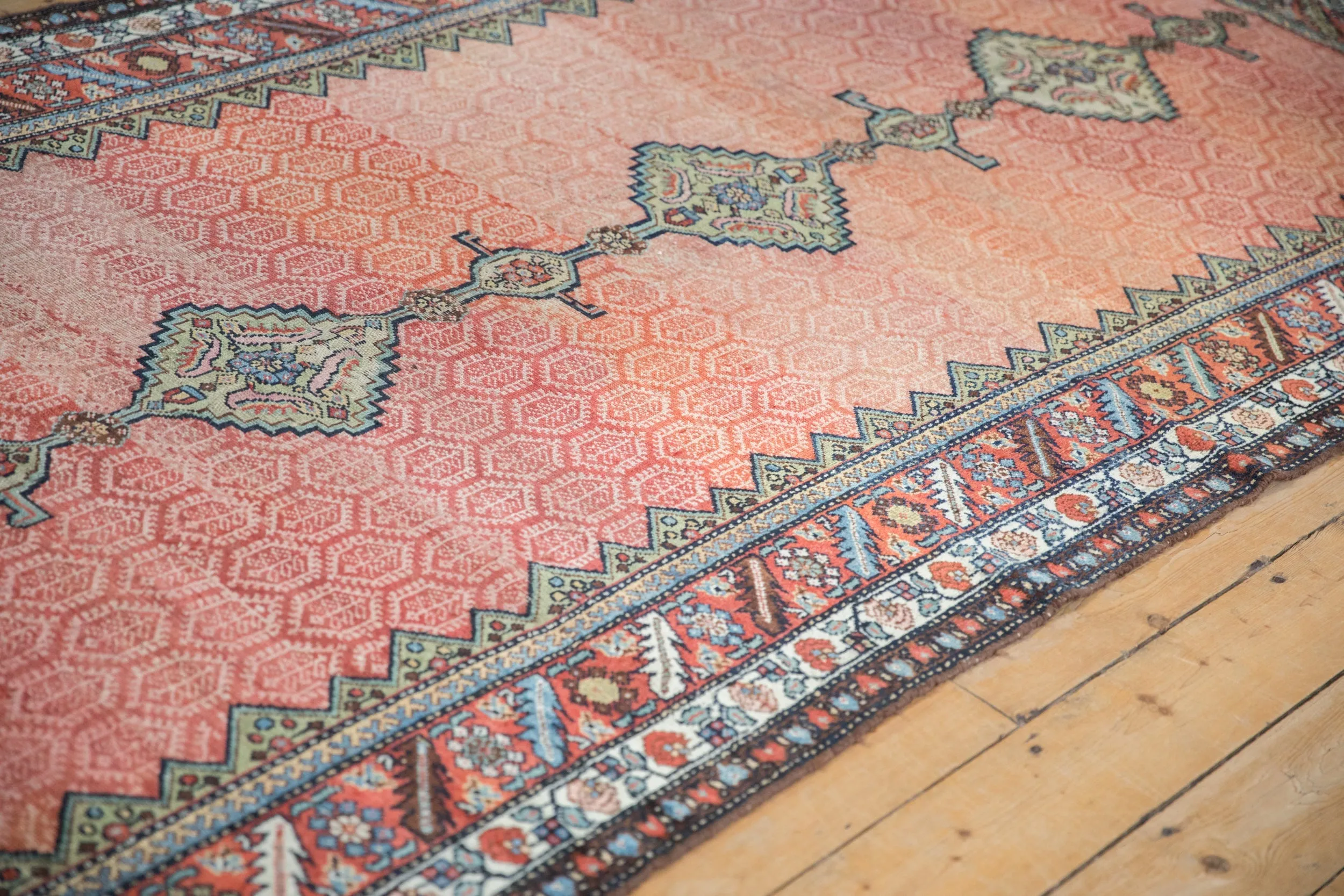 5.5x12.5 Antique Hamadan Rug Runner