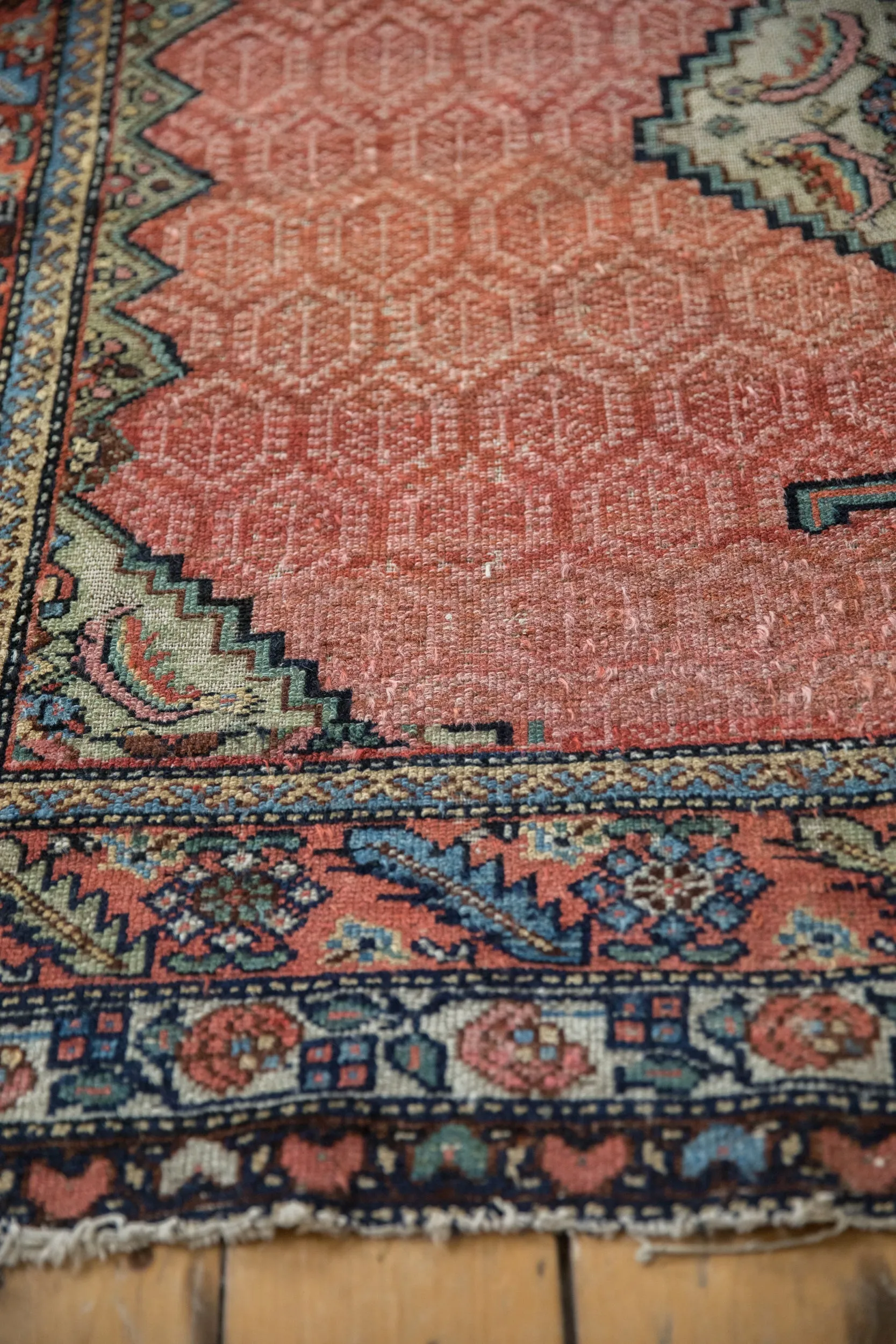5.5x12.5 Antique Hamadan Rug Runner