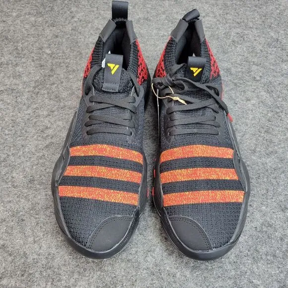 Adidas‎ Trae Young 2 Hawks Mens Shoes 10 Black Orange Scarlet Active Running