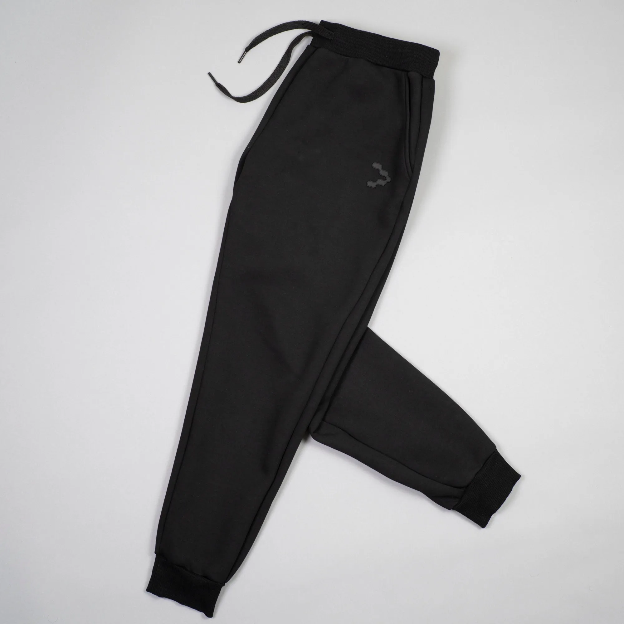 AFROTECH™ Hooded Tonal 2-Piece Set (Black)