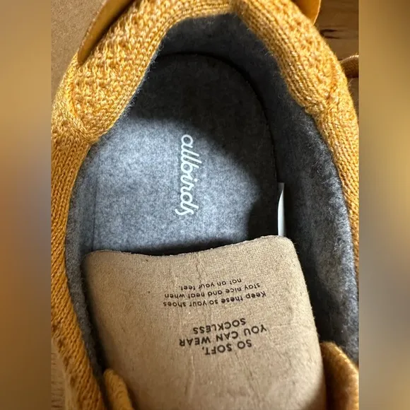 allbirds Tree Piper Lux Honey Sneaker NWT