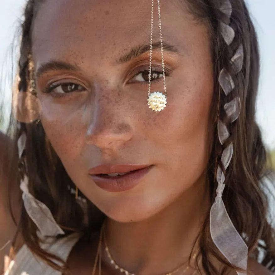 Aries Sun Zodiac necklace