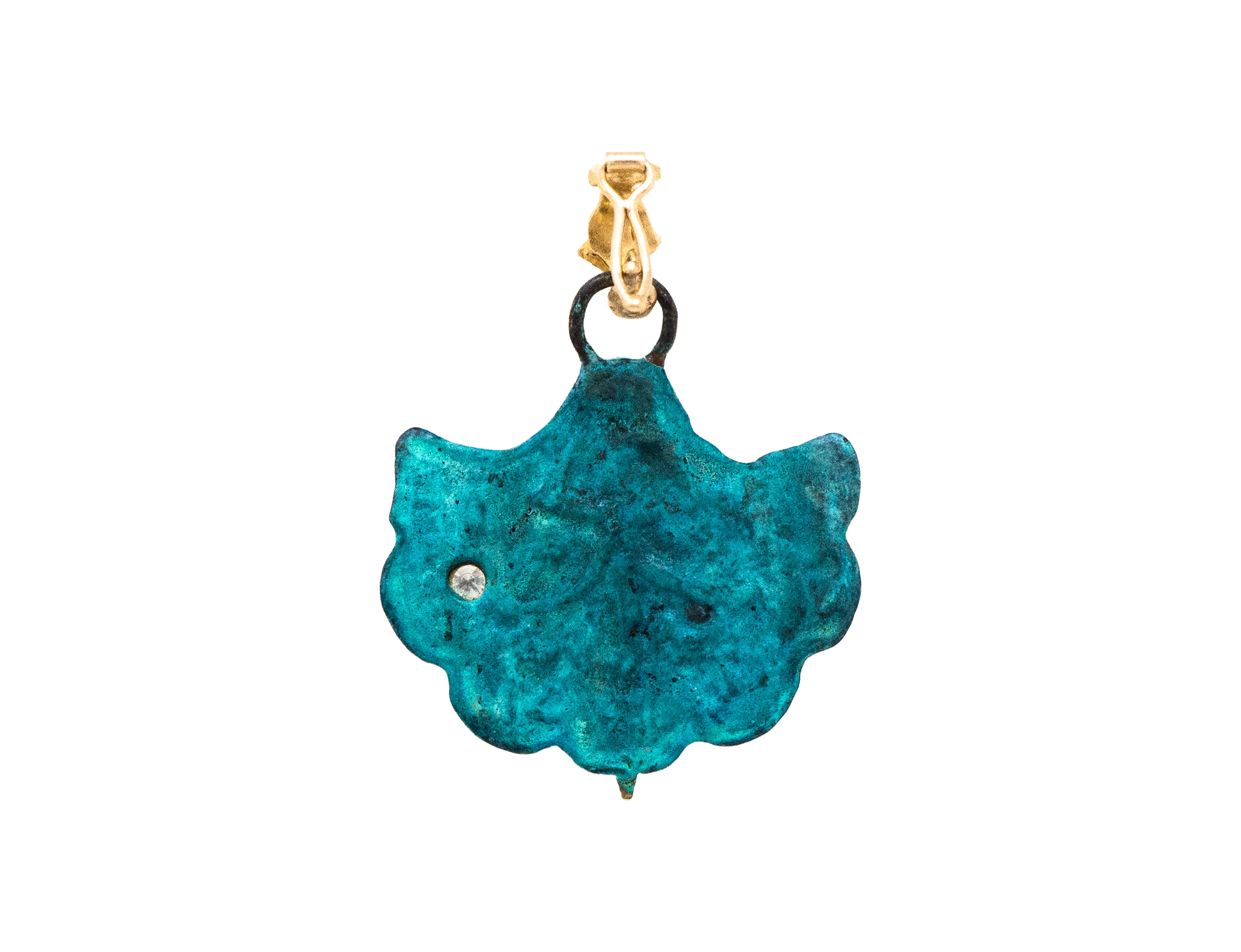 ARTIFACT TEAL PATINA WITH GREY AND WHITE DIAMONDS ENHANCER
