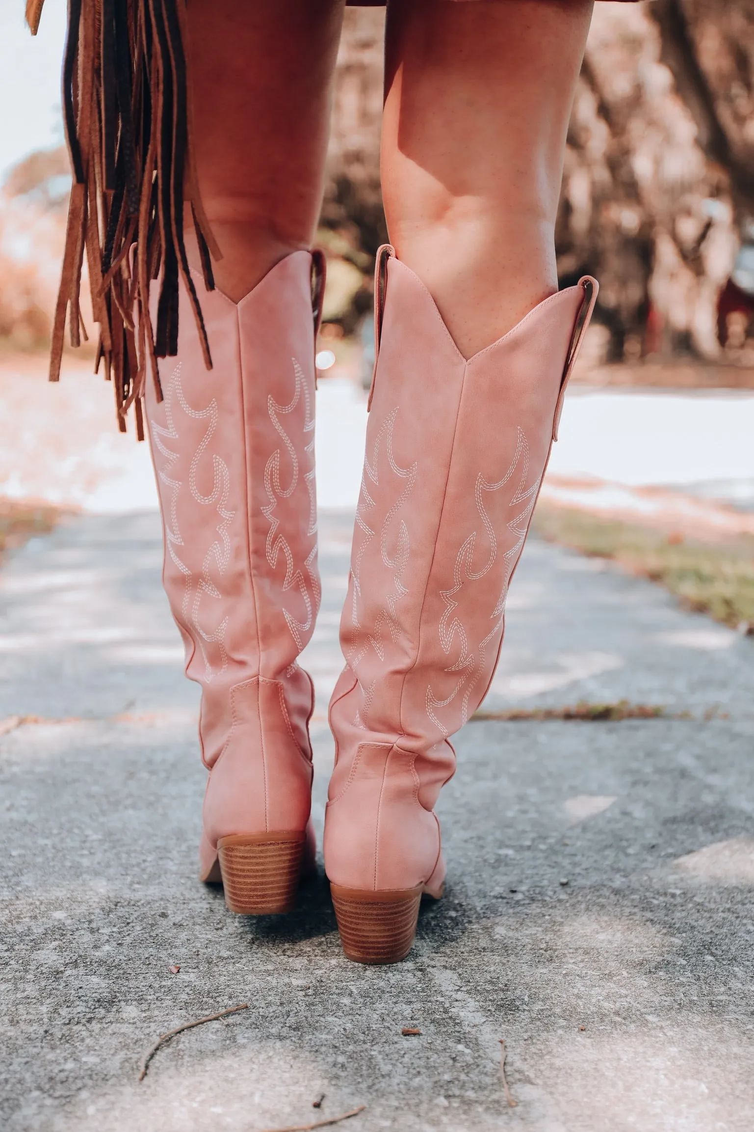 Ballerini Western Boots by Billini - Pink