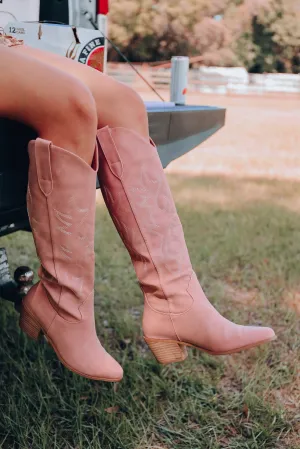 Ballerini Western Boots by Billini - Pink