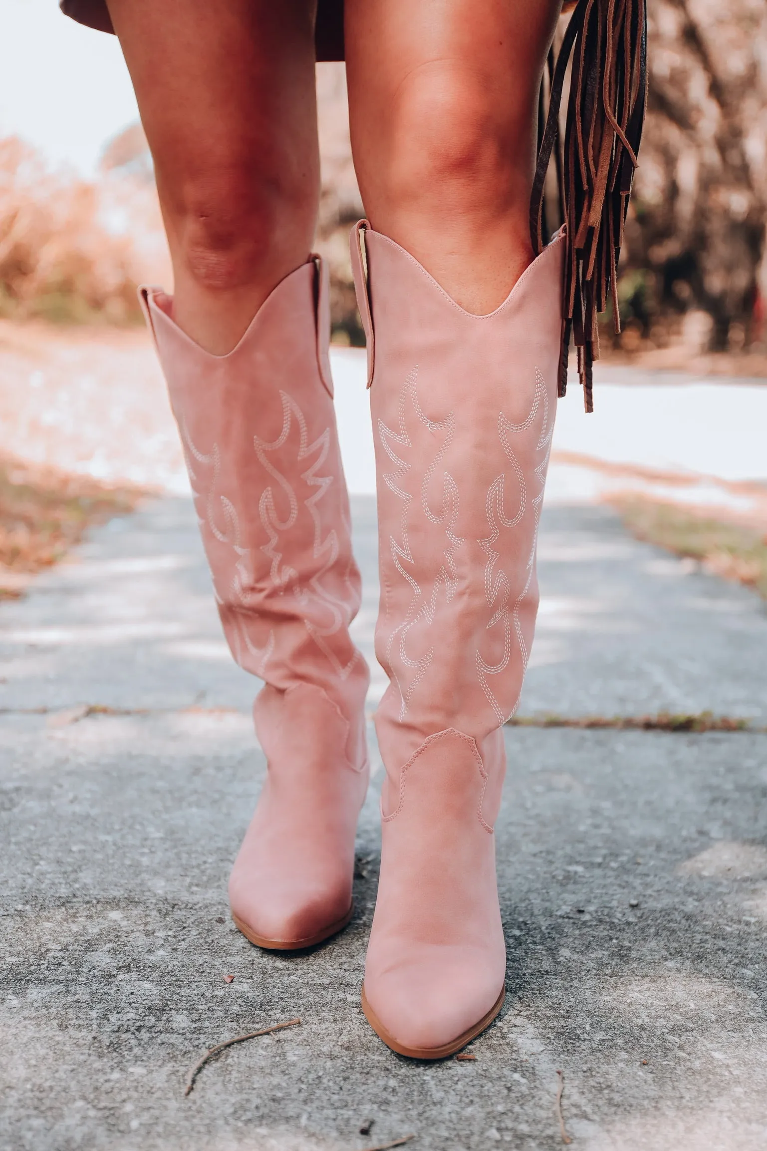 Ballerini Western Boots by Billini - Pink