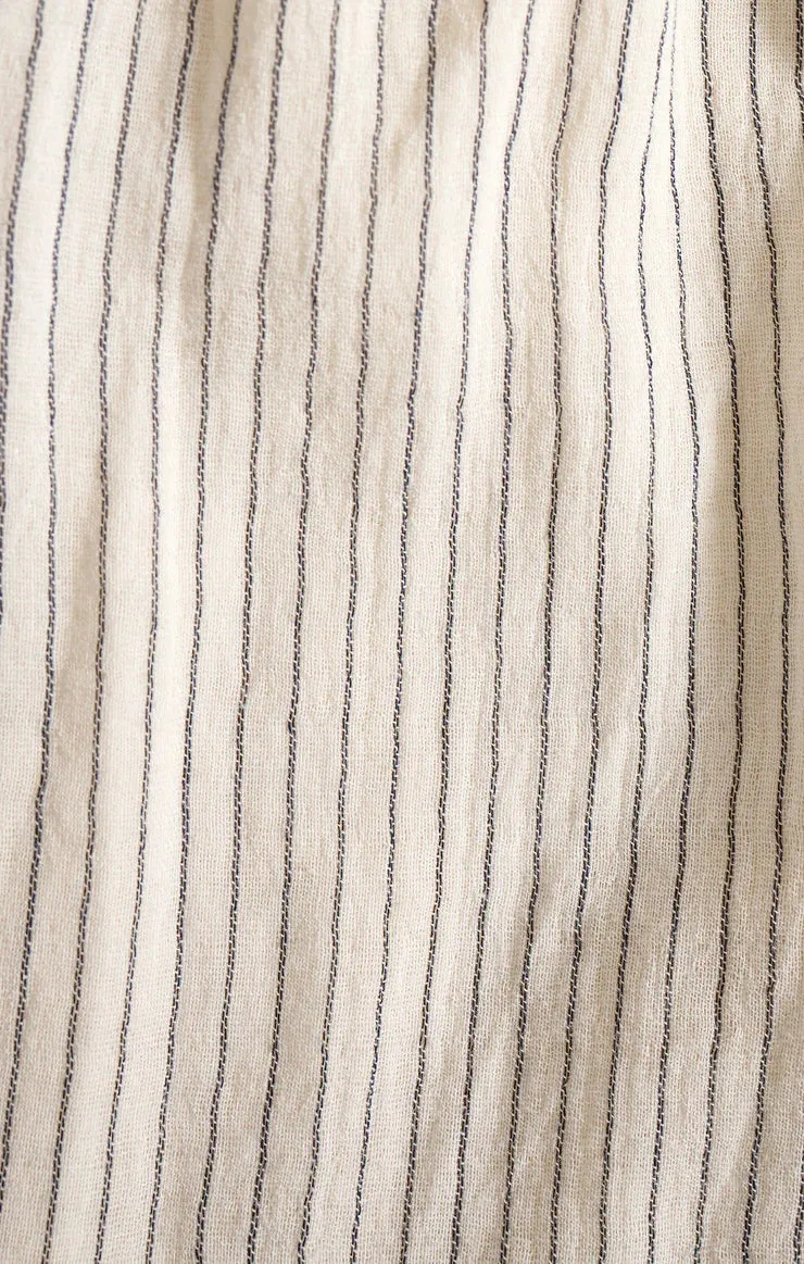 Balos Striped Maxi Dress - Natural