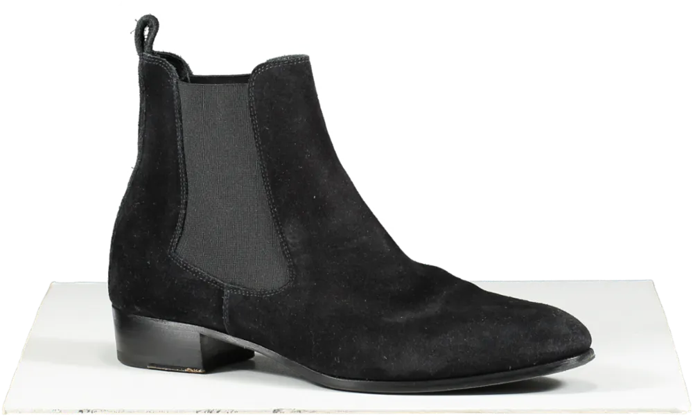 Baudoin & Lange Joan Boot In Black Glove Suede UK 6 EU 39 👠