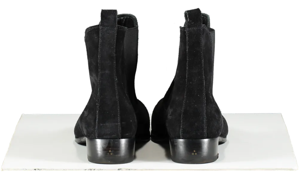 Baudoin & Lange Joan Boot In Black Glove Suede UK 6 EU 39 👠