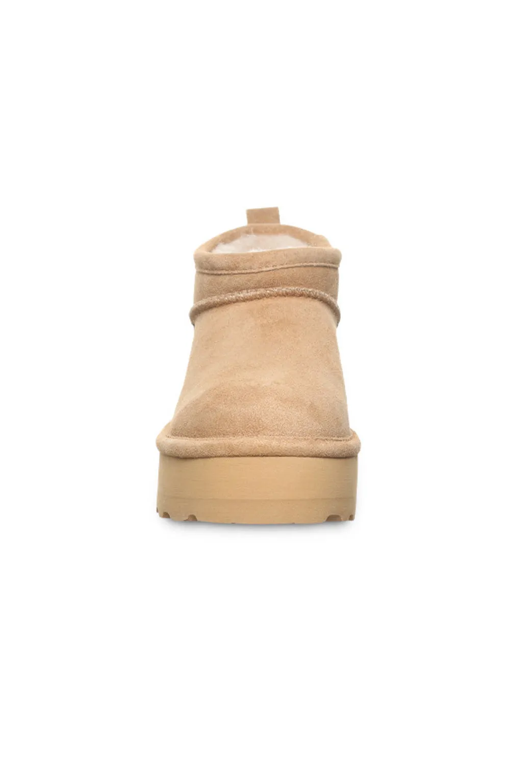 Bearpaw Retro Super Shorty Ankle Booties for Women in Iced Coffee | 3051W-243 ICED COFFEE