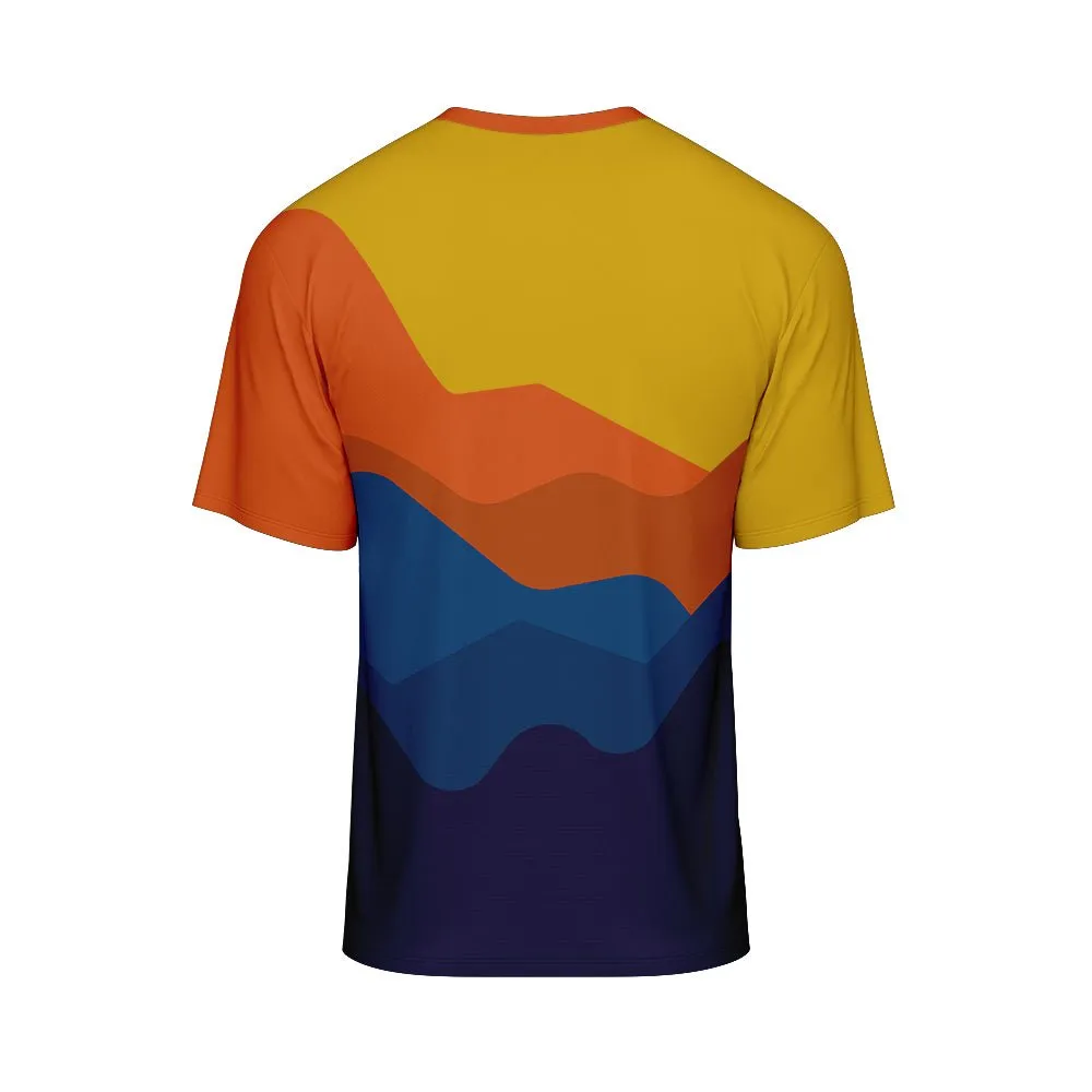 Big and Tall Mens Hills MTB Outdoor Jersey