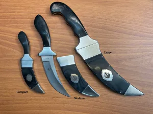 Black G10 (ultra-durable fiberglass laminate) Kirpans