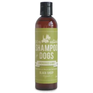 Black Sheep Organics Lemongrass & Mint Organic Shampoo for Dogs (8oz bottle)