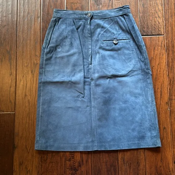 Blue Suede skirt