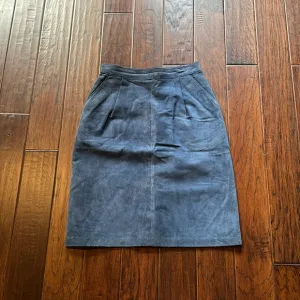Blue Suede skirt