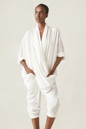 Breezy Cotton Crossover Jumpsuit
