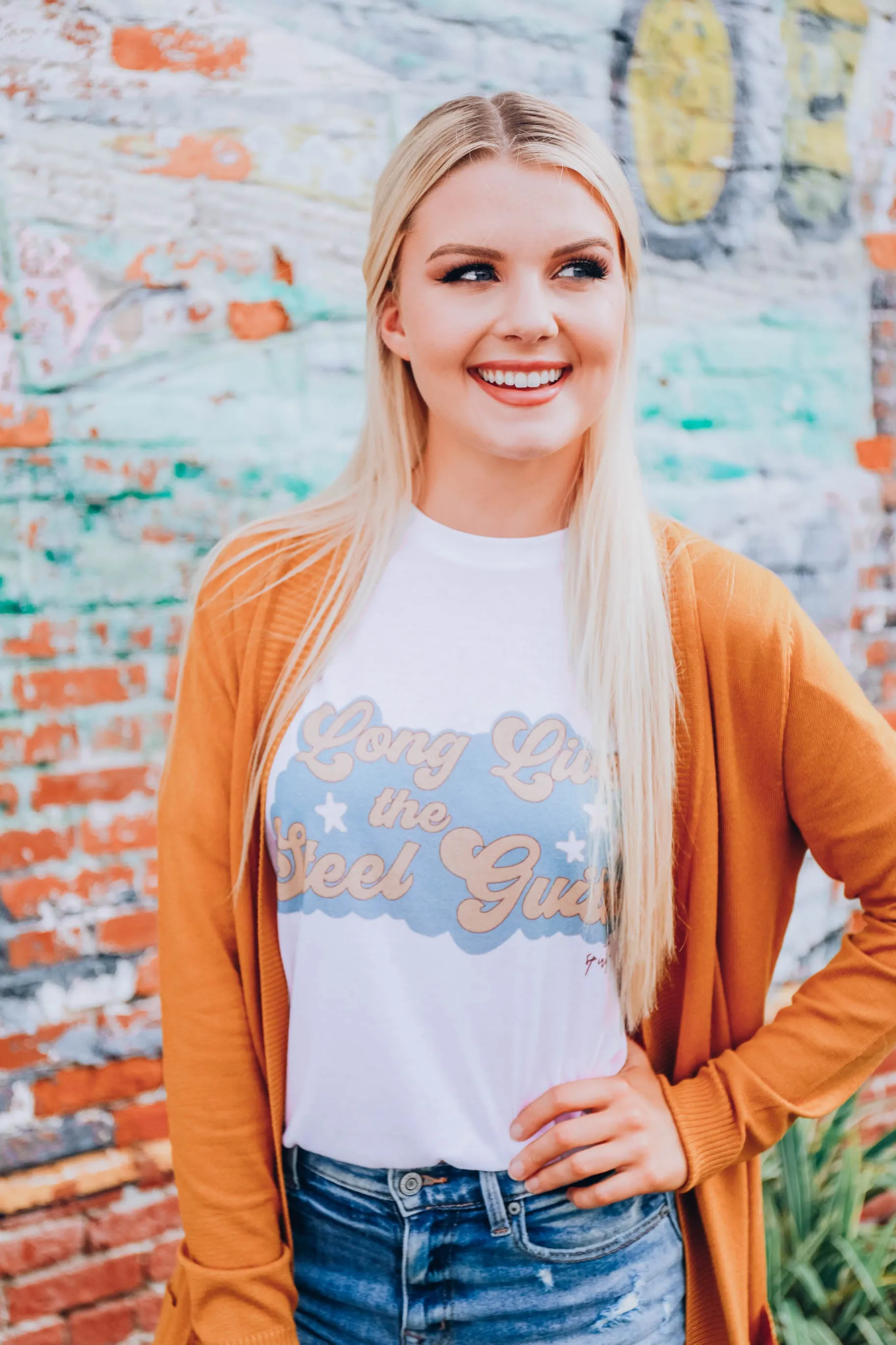Breezy Dayz Cardigan - Mustard
