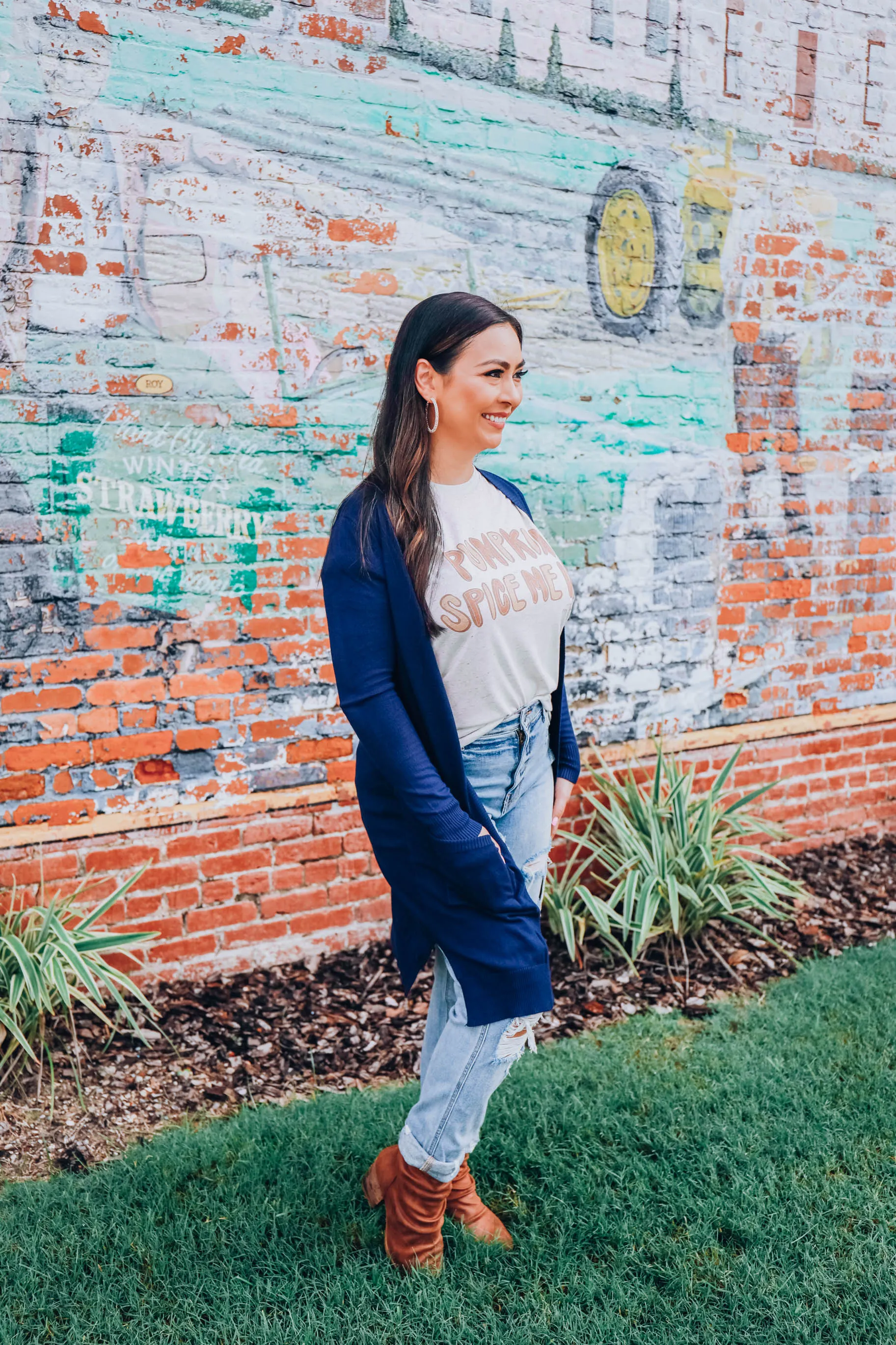 Breezy Dayz Cardigan - Navy