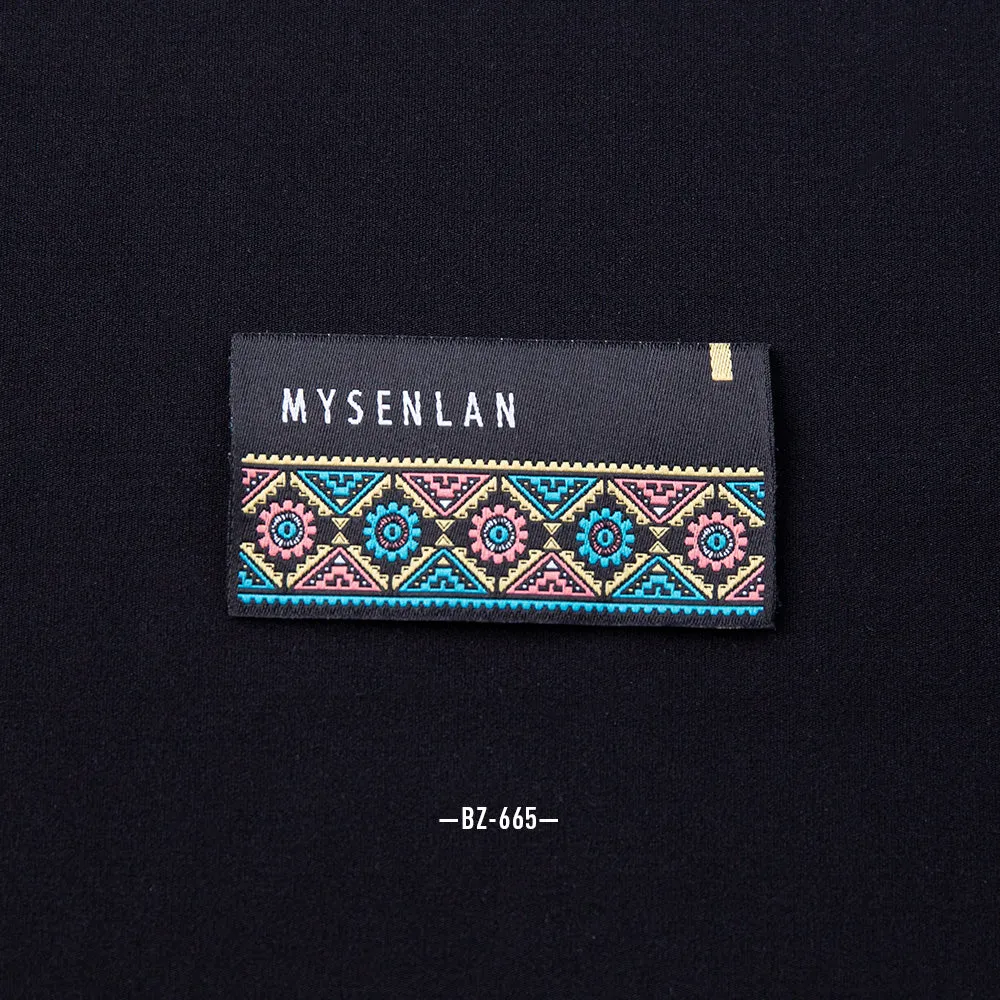 BZ-665 Woven label