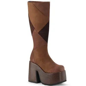 CAMEL-280  Brown Multi Vegan Suede