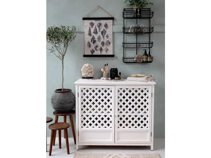 Chic Antique Lærred m. skaller