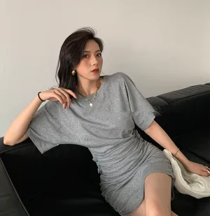 Chic Short Sleeve Dress  KF82780