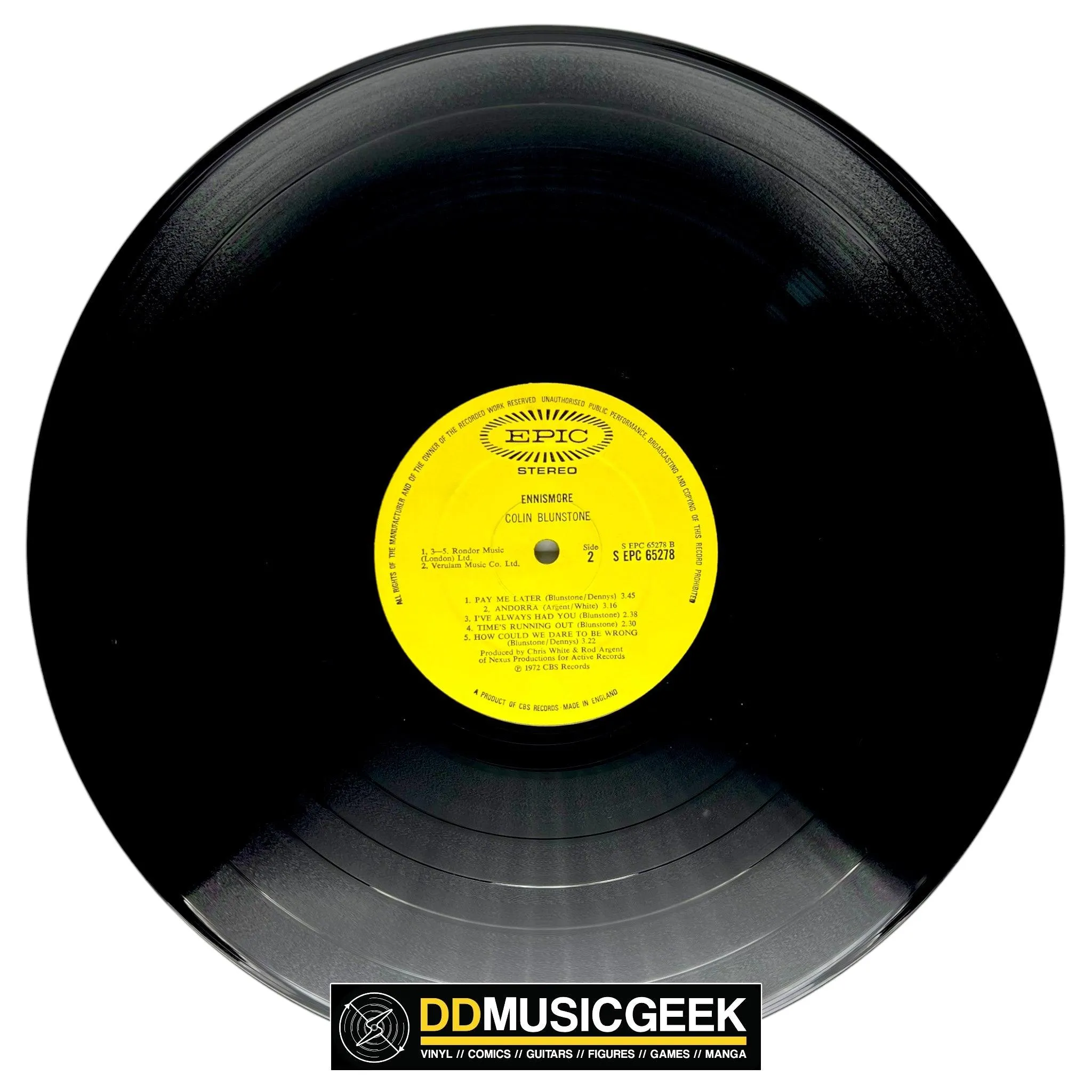 Colin Blunstone: Ennismore (LP, Album, Tex)