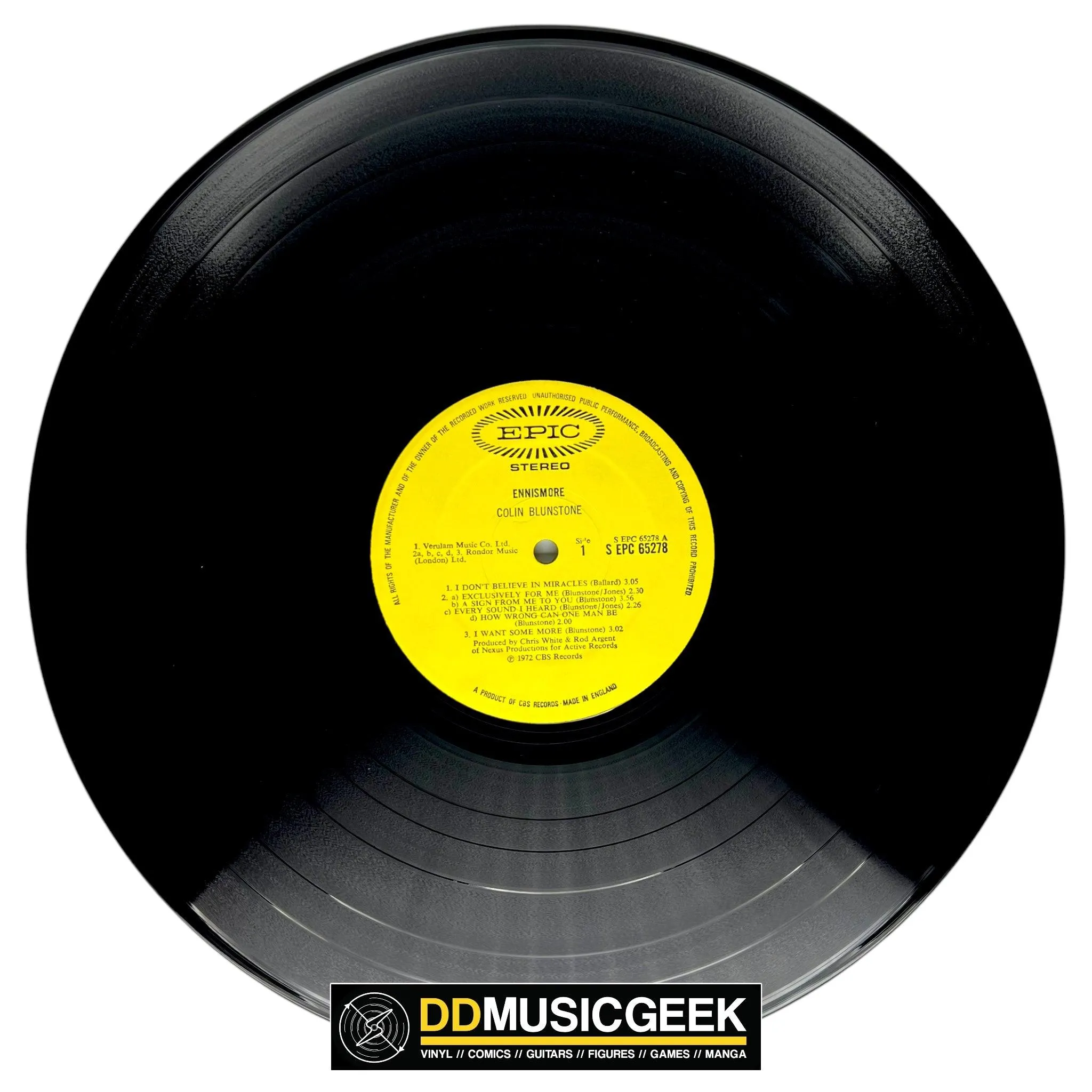 Colin Blunstone: Ennismore (LP, Album, Tex)