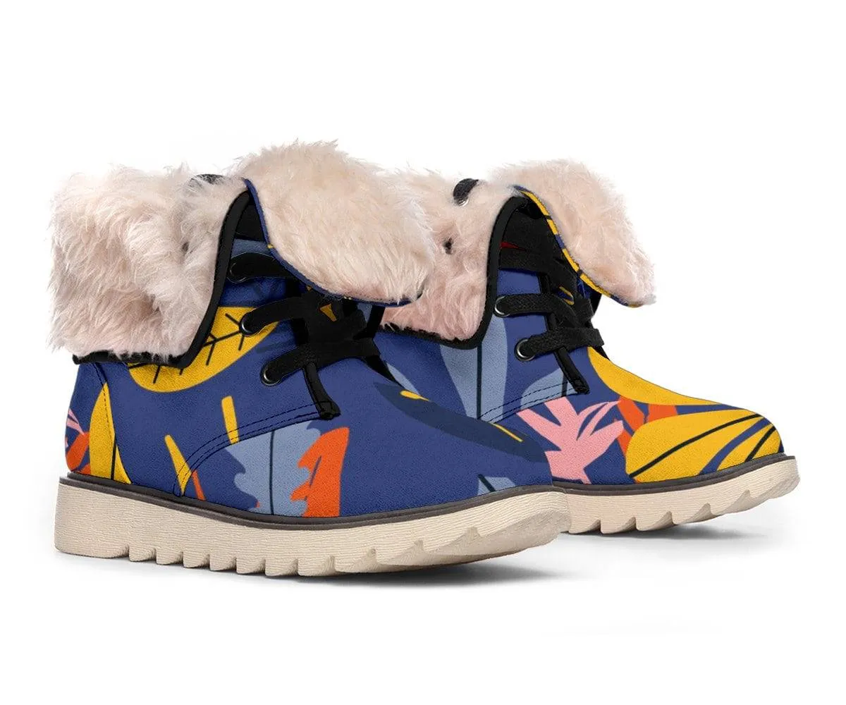 Colourful Leaves Polar Boots