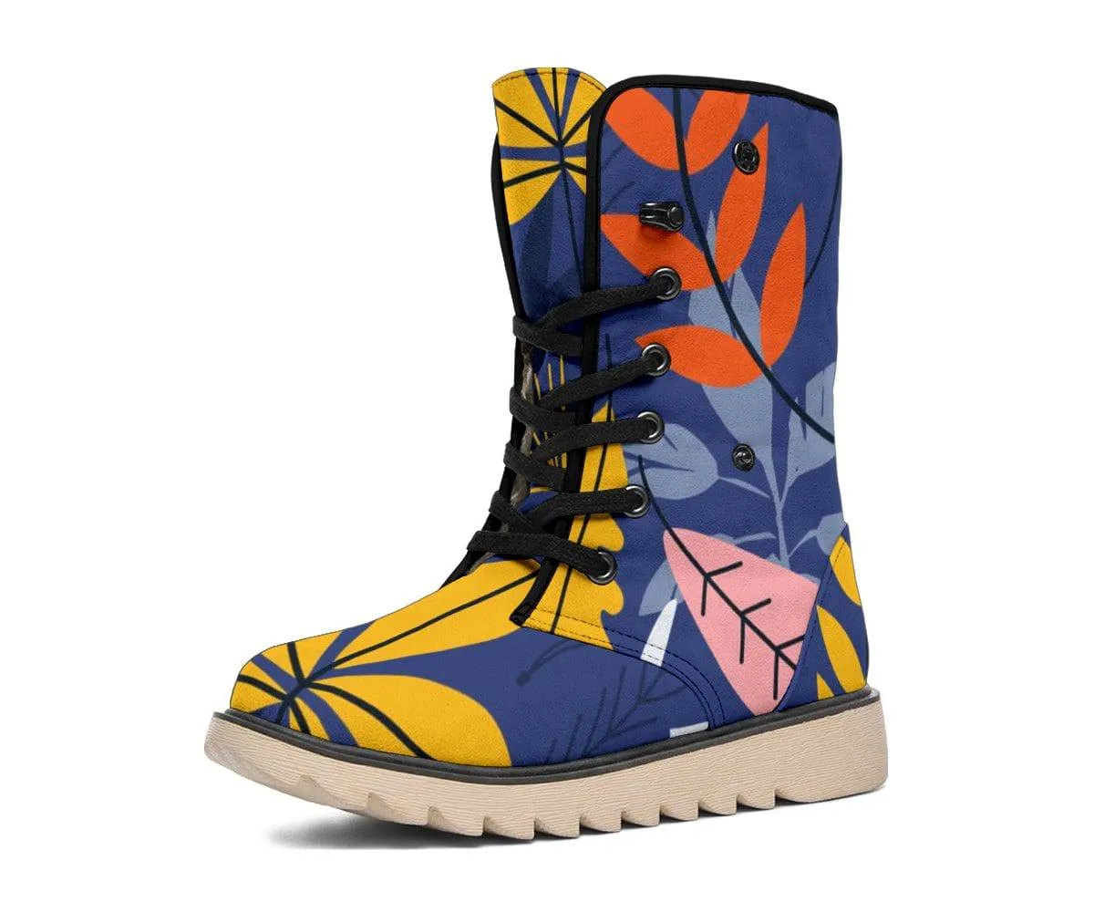 Colourful Leaves Polar Boots