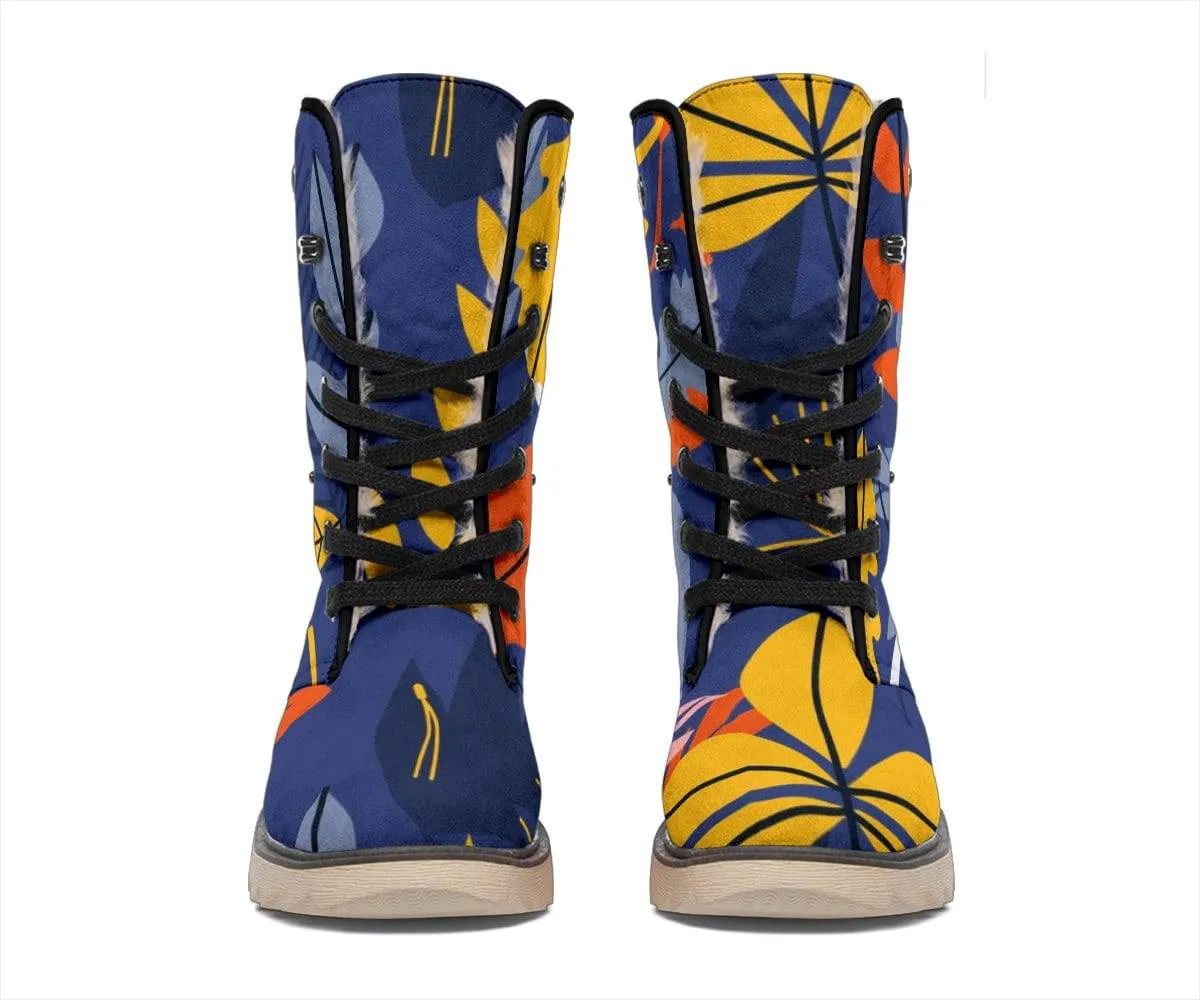 Colourful Leaves Polar Boots