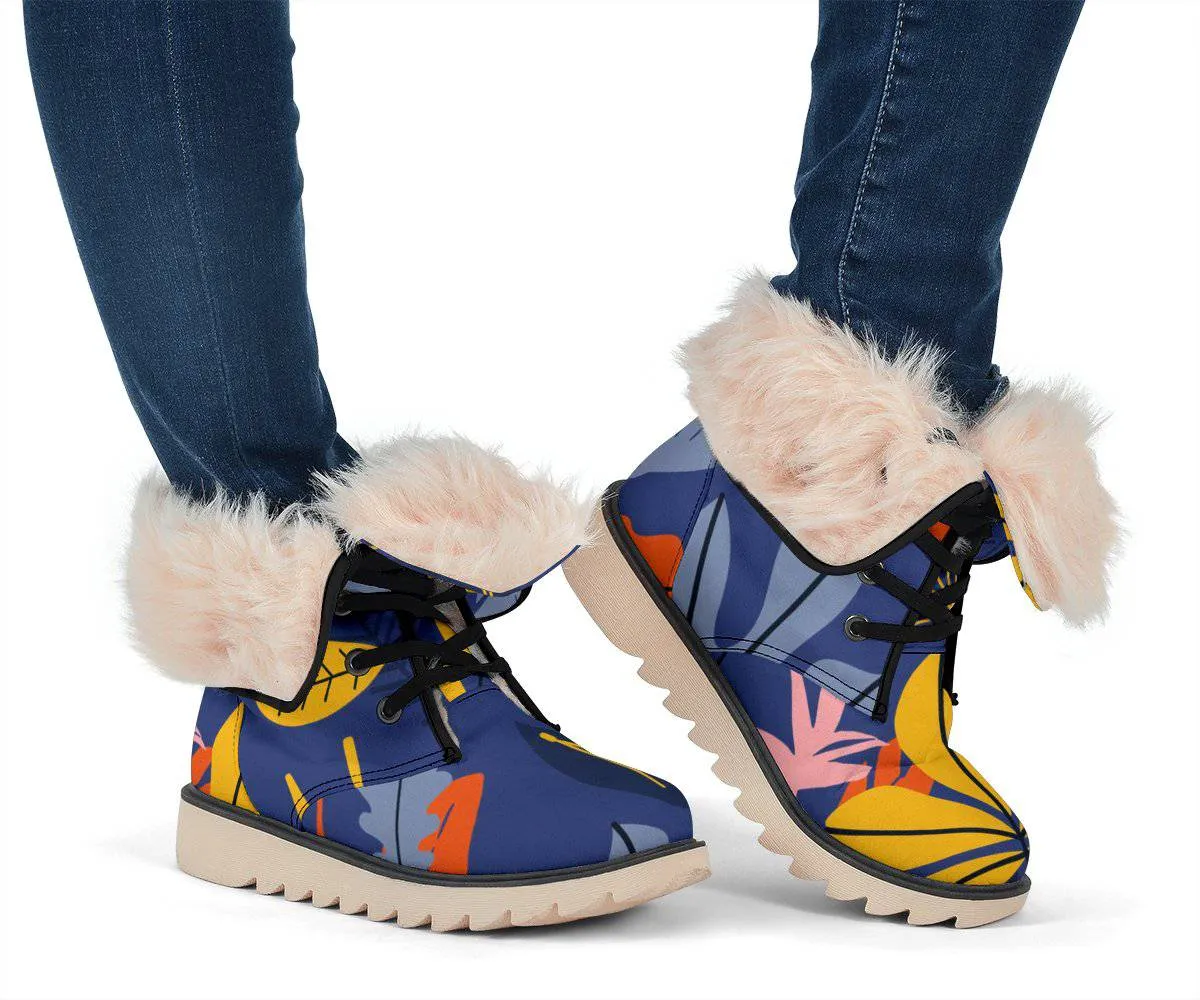 Colourful Leaves Polar Boots