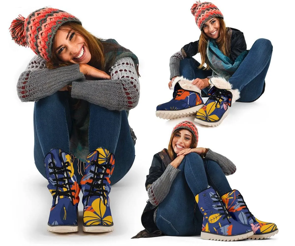 Colourful Leaves Polar Boots
