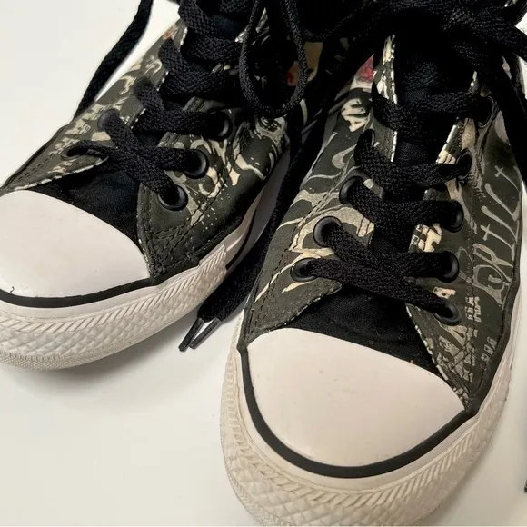 Converse All Star Chuck Taylor DC Comics The Joker Laugh Sz Mens 6.5 Wom…