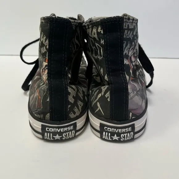 Converse All Star Chuck Taylor DC Comics The Joker Laugh Sz Mens 6.5 Wom…