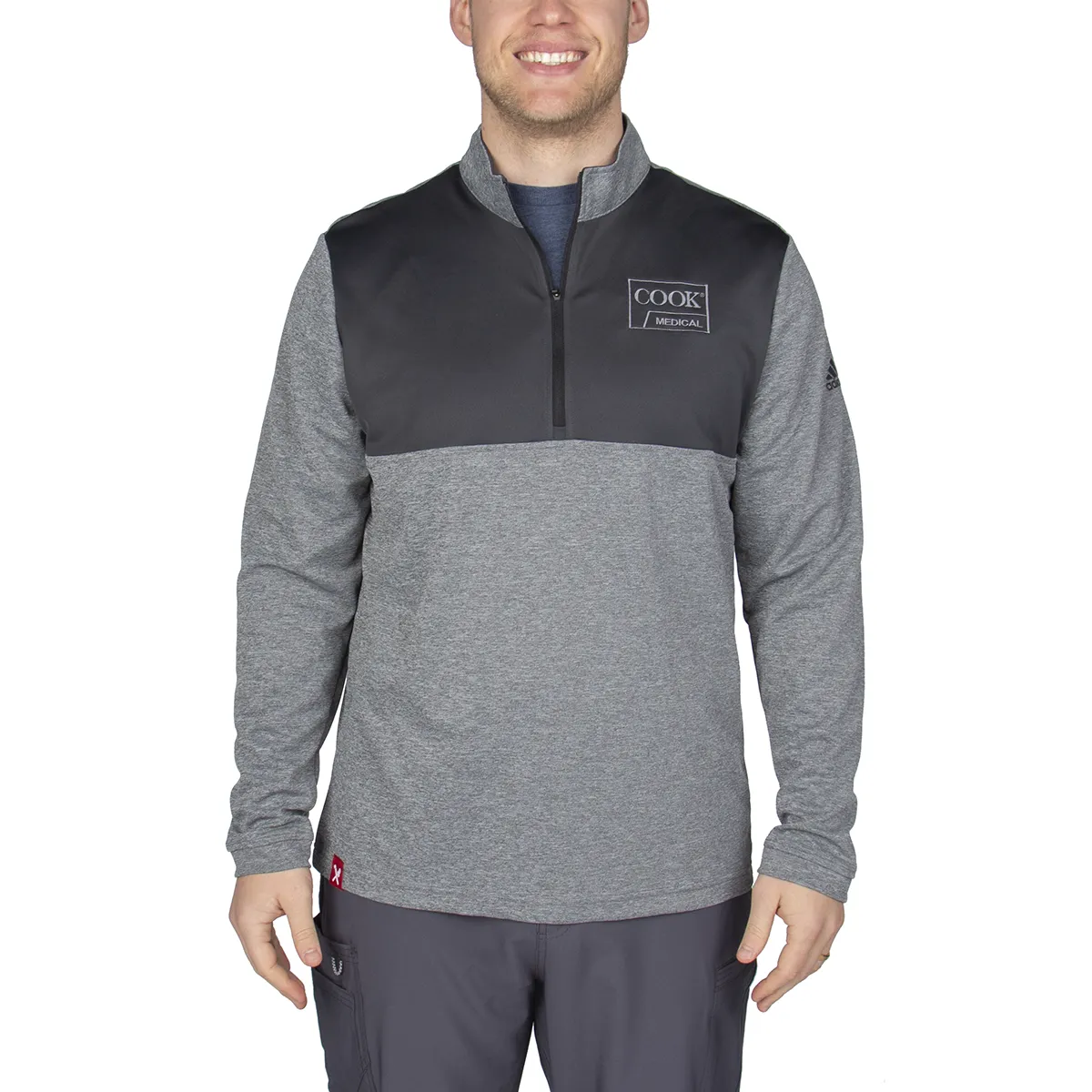 Cook Lightweight Color Block Quarter-Zip Pullover