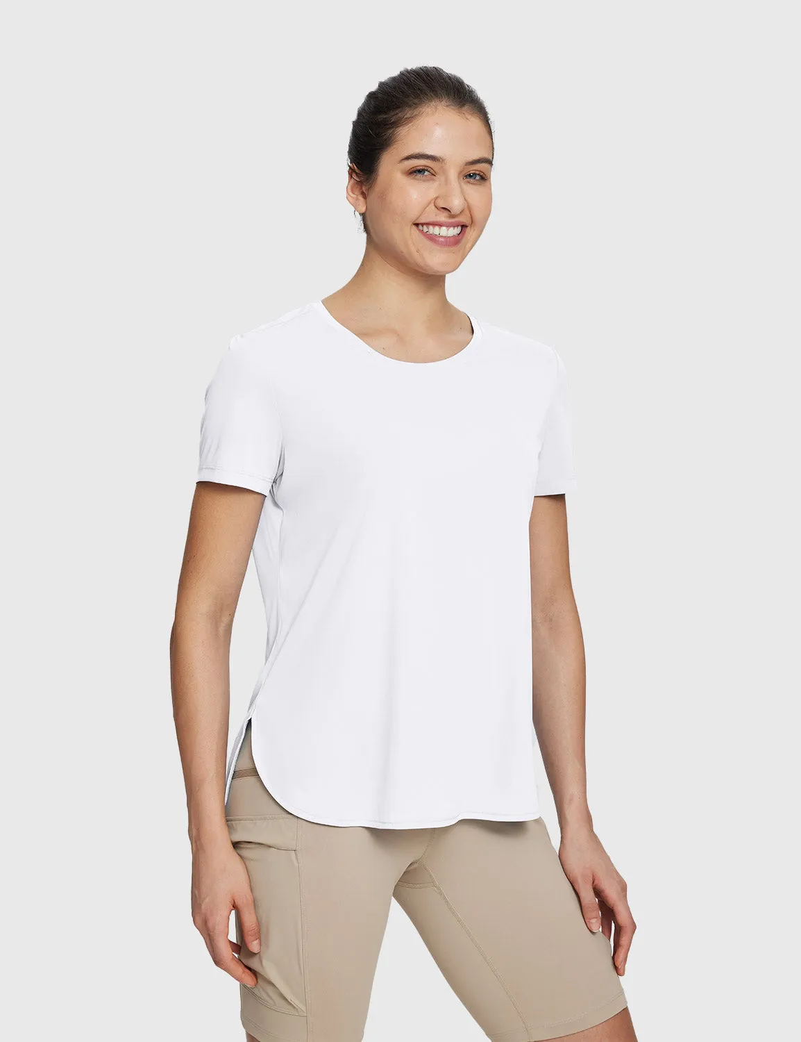 Crew Neck UPF 50  Short Sleeve Tee