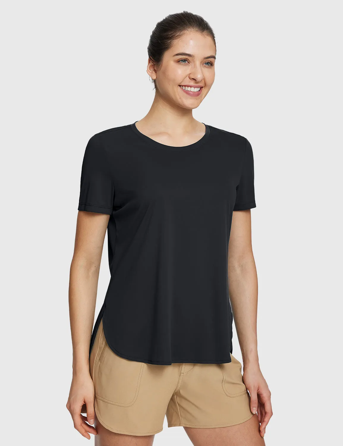 Crew Neck UPF 50  Short Sleeve Tee