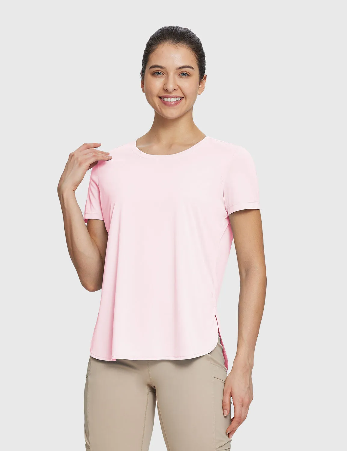 Crew Neck UPF 50  Short Sleeve Tee