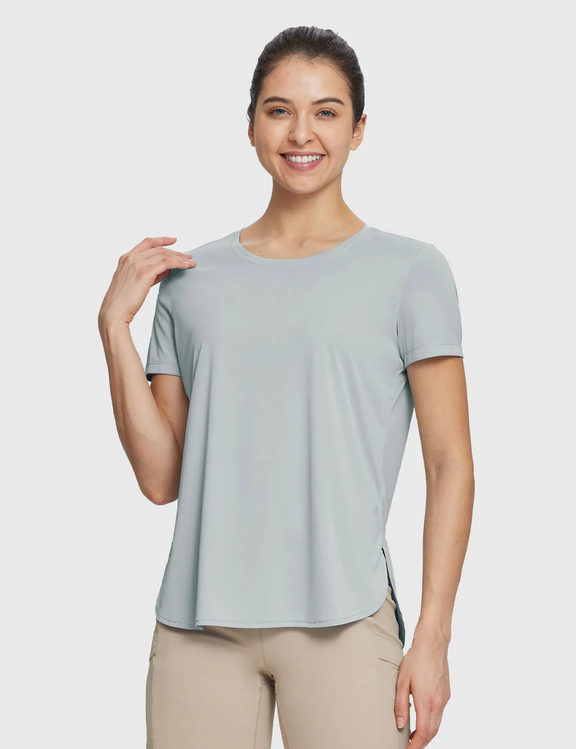Crew Neck UPF 50  Short Sleeve Tee