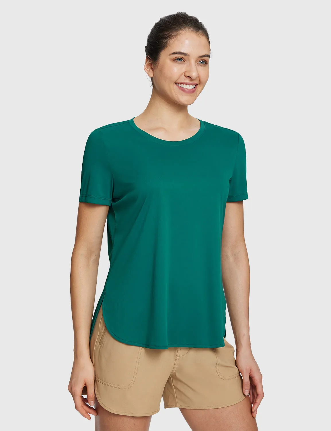 Crew Neck UPF 50  Short Sleeve Tee