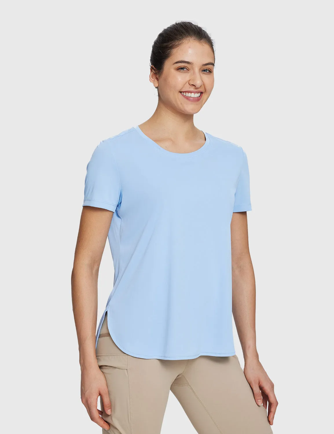 Crew Neck UPF 50  Short Sleeve Tee