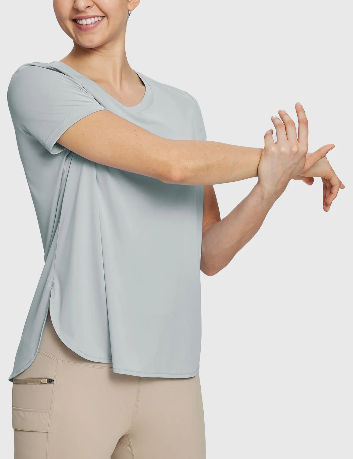 Crew Neck UPF 50  Short Sleeve Tee
