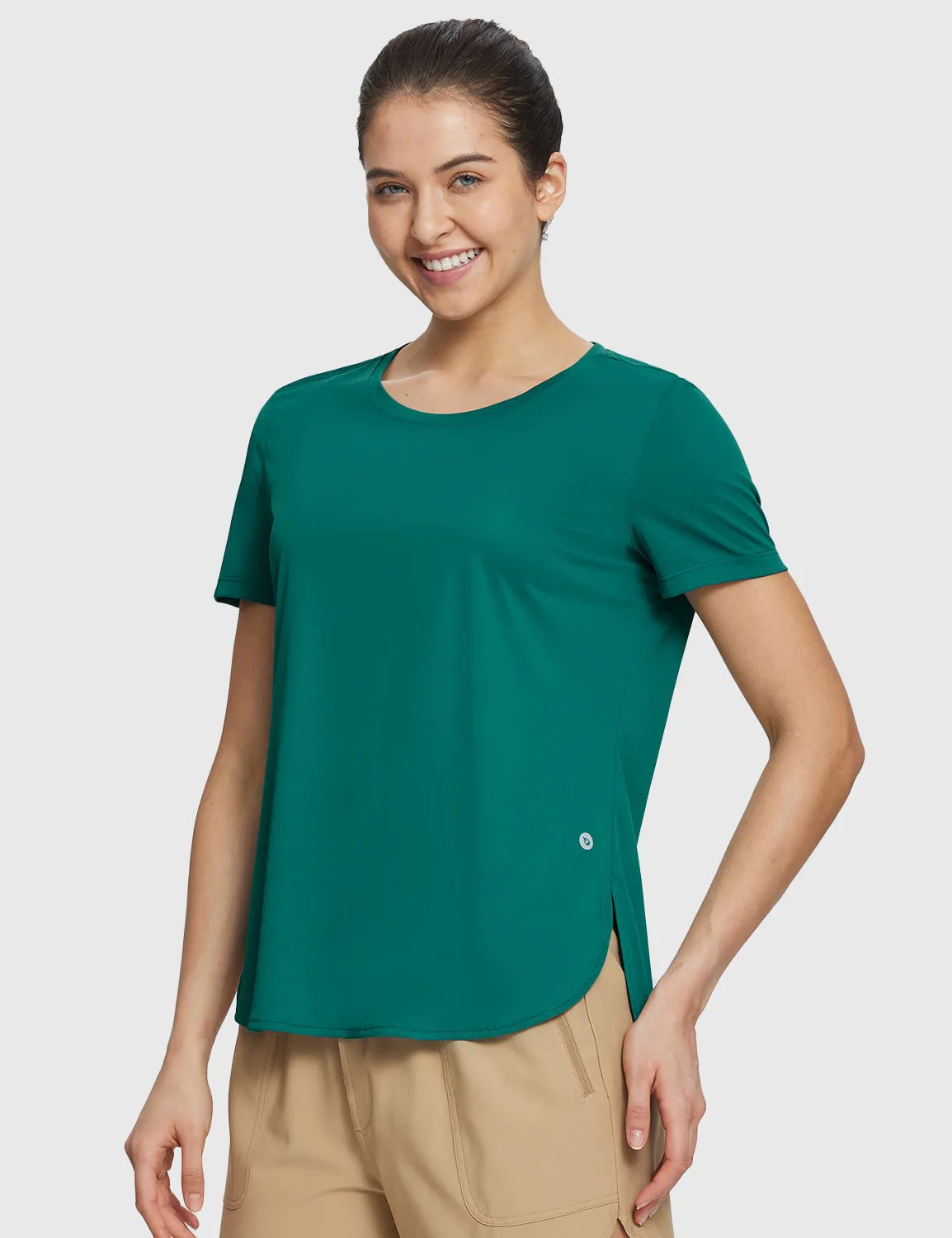 Crew Neck UPF 50  Short Sleeve Tee